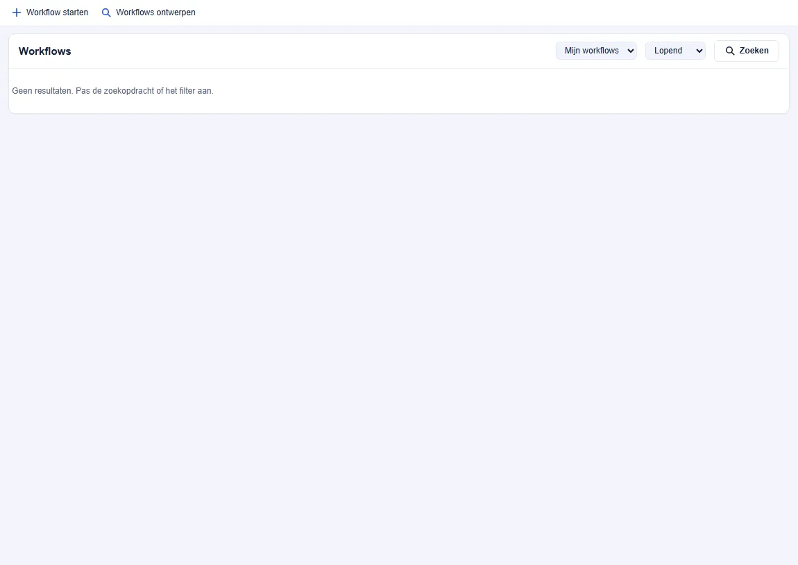 Workflows.